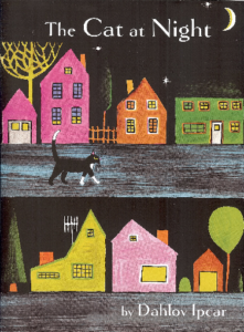 picture book about cats the cat at night