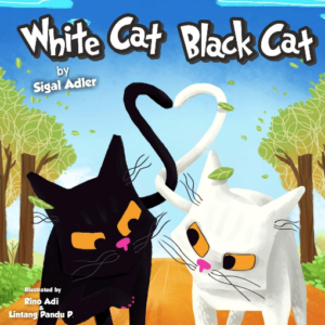 picture books about cats white cat black cat